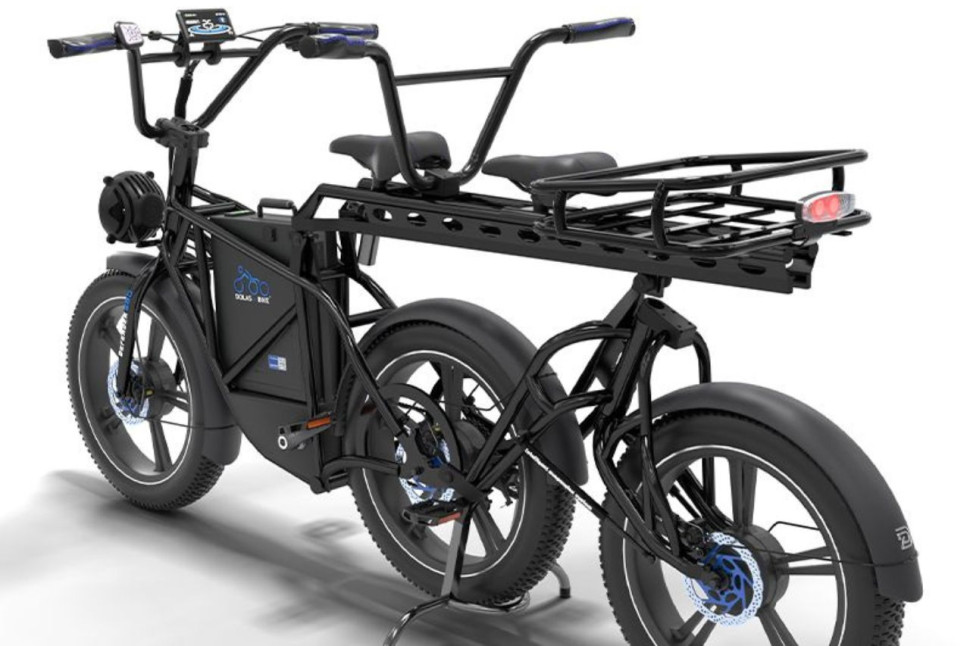 Fat tire discount tandem electric bike